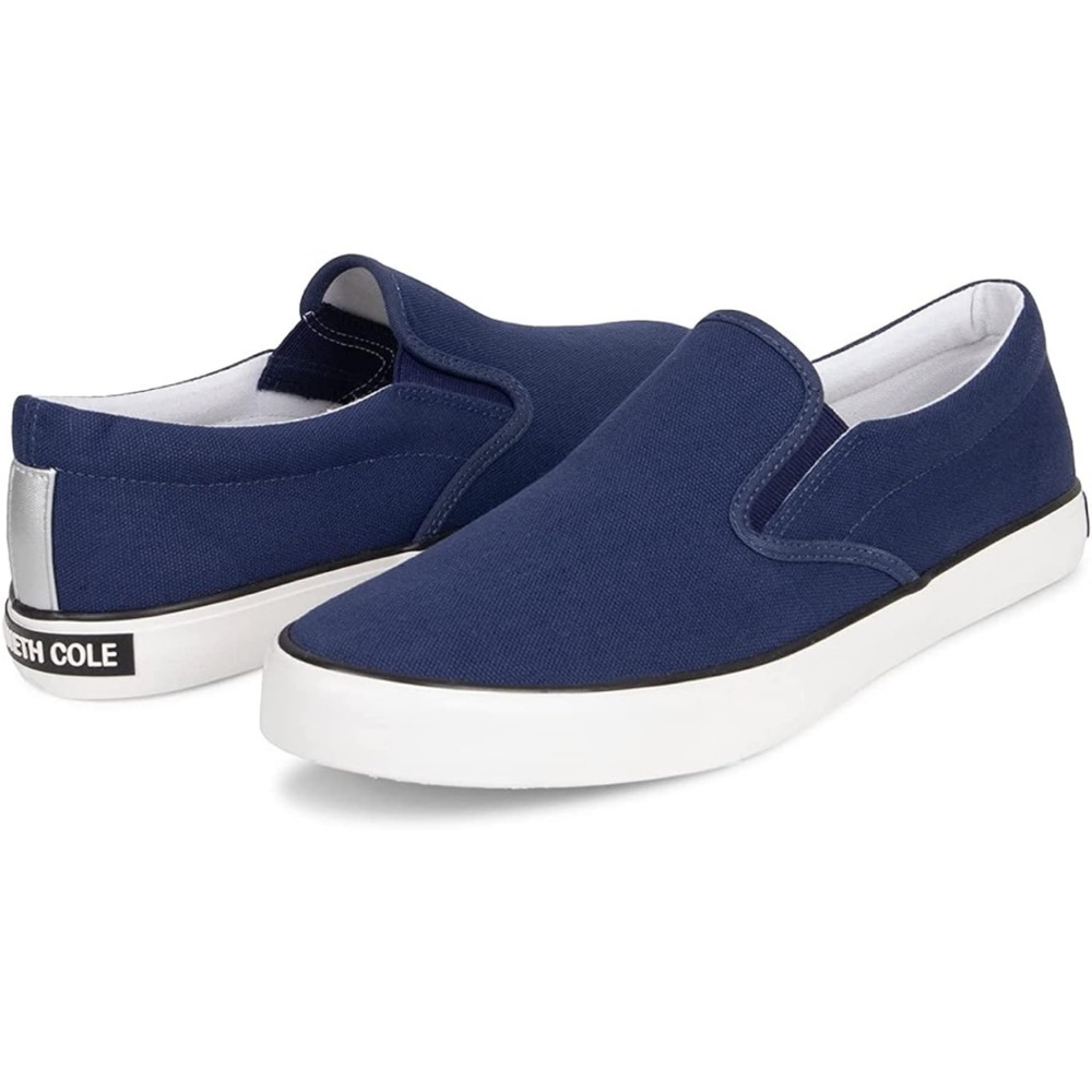 Kenneth Cole Men's New York Run Slip-On Navy 9.5